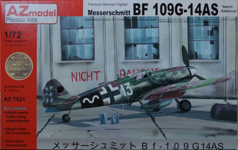 Messerschmitt Me109G-14AS Reich Defense