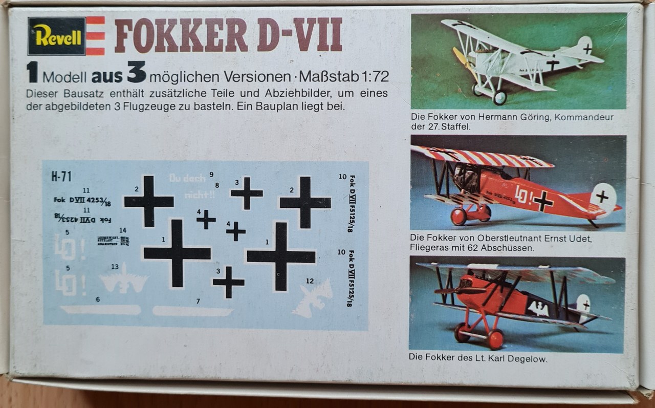 Fokker DVII (1 aus 3)