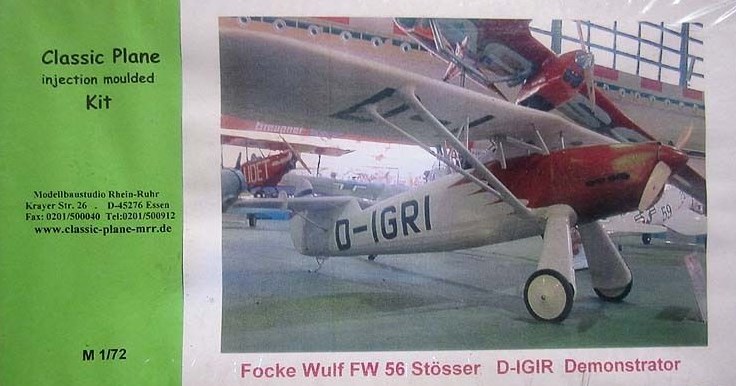 Focke-Wulf Fw56 Demonstrator