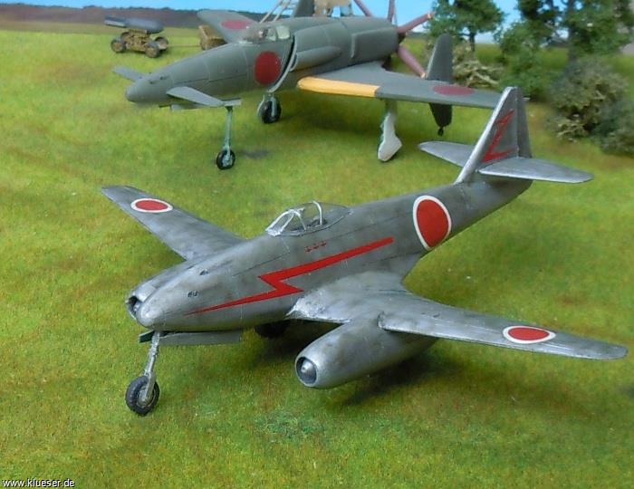 J7W1 Kyushu Shinden, Nakajima Ki-201 Karyu