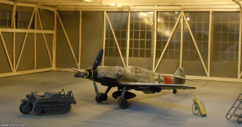 Hangar, Messerschmitt Me109G-6 JG300 Wilde Sau