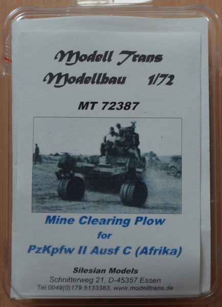 PzKpfw II C Minenräumeinrichtung