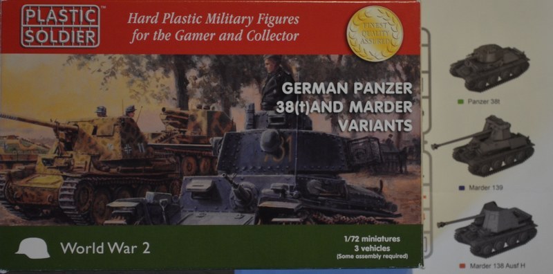 German Panzer 38(t) and Marder variants