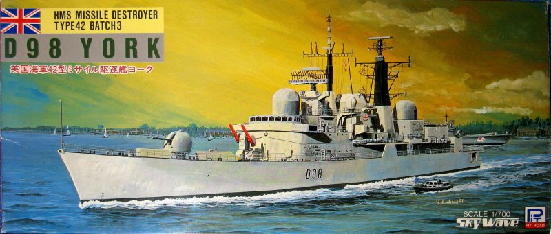 HMS York D98 1985