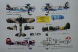Henschel Hs123 diverse, Henschel Hs123 A-1 Lt.Hamann, Henschel Hs123 V6/V7 (Hs 123 C), Henschel Hs123 Prototypen Decals