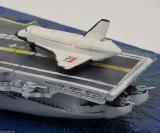 Space Shuttle Endeavor, USS Intrepid CV-11 w/ angle deck 1972