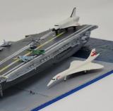 Concorde 1/700, Space Shuttle Endeavor, USS Intrepid CV-11 w/ angle deck 1972, MiG17 Fresco 1/700, MiG21 Fishbed x8 1/700