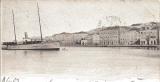 kuk Yacht Ossero auf einer Postkarte von 1903