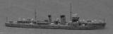 Momi class Zerstörer Kaki wurde 1945 Trainingsschiff Osu. Modell und Bild von Uwe Hoppe